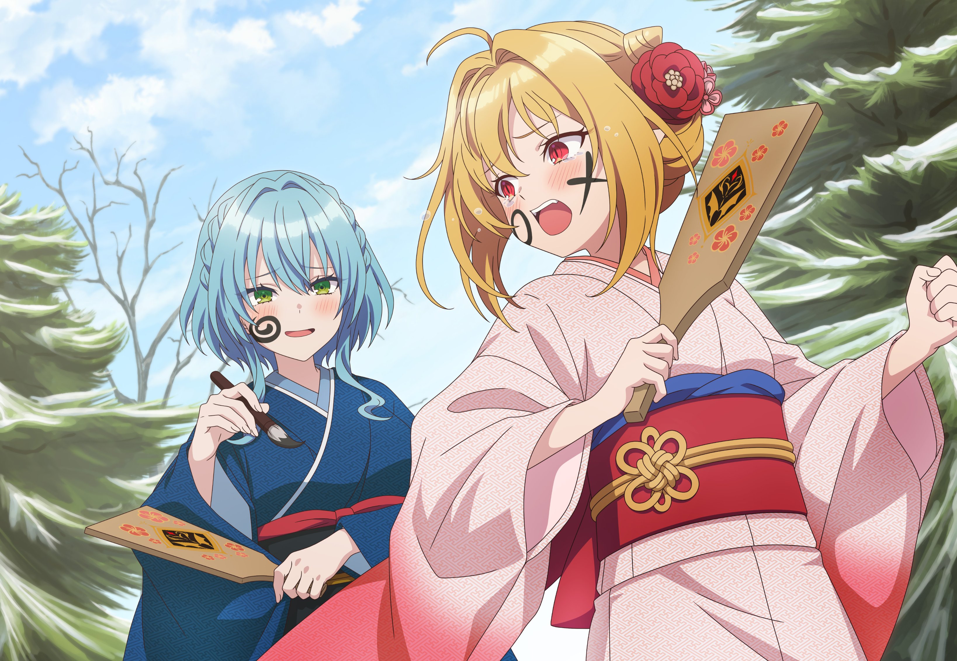 Hikikomari Kyuuketsuki No Monmon Terakomari Gandesblood Villhaze Kimono ...